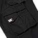 Caterpillar Trademark Work Pants for Men Built from Tough Canvas Fabric with Cargo Space and Ease of Movement, Classic Fit - Black, 34W x 30L