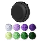 Materiale in silicone di alta qualità: realizzato in silicone ecologico, offre una sensazione piacevole, è resistente e facile da pulire. L'involucro in silicone contiene magneti, ideali per massaggi rotanti che rilassano corpo e mente.