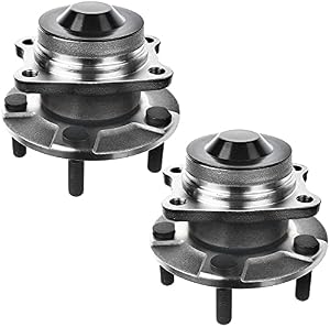 A-Premium Wheel Hub and Bearing Assembly Compatible with Chrysler Town & Country 2004-2007 Voyager 2001-2003 Dodge Grand Caravan Rear Side 2-PC Set