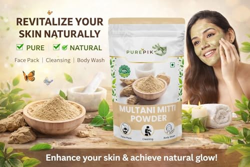 Image of Organic Multani Mitti Powder For Face 400g