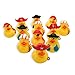 Produktbild Schramm® 12er Pack Gummiente Pirat 5,5cm Quietscheente Badeente Piraten Ente Bade Quietsche