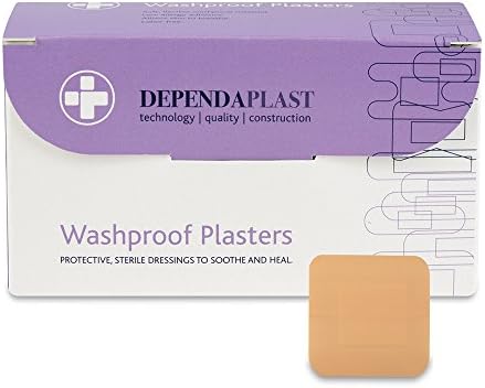 Reliance Medical Dependaplast REL530 Washproof Plaster, 4 cm x 2 cm (Pack of 100)