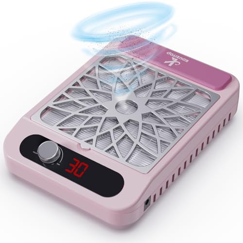 Nail Dust Collector for Nail Techs,Compact & Quiet Vacuum Fan