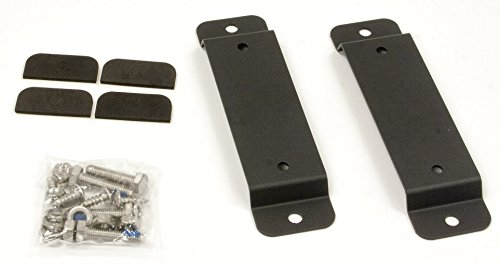 Buyers Products 8891091 Aluminum Light Bar Mounting Bracket Kit for Amber Light Bar 8891090, Light Bar Kit for Trucks, Permanent Mounting for Work/ Utility Trucks