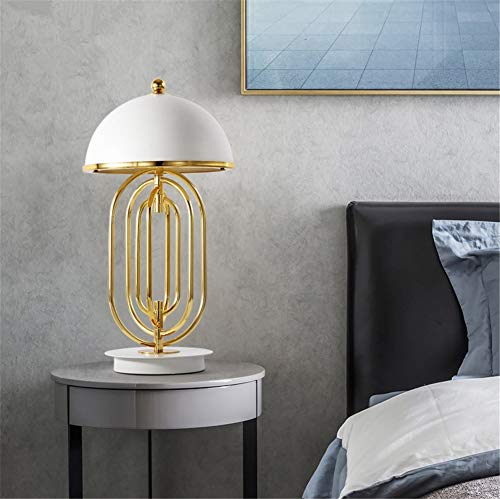 Desk Lamp E14 Light Rotatable Lamp Body Baking Paint Plating Wrought Iron Gold Table Lamp with Button Switch for Study Office Modern Simple Living Room Decoration Bedroom Reading Lamp steampunk buy now online