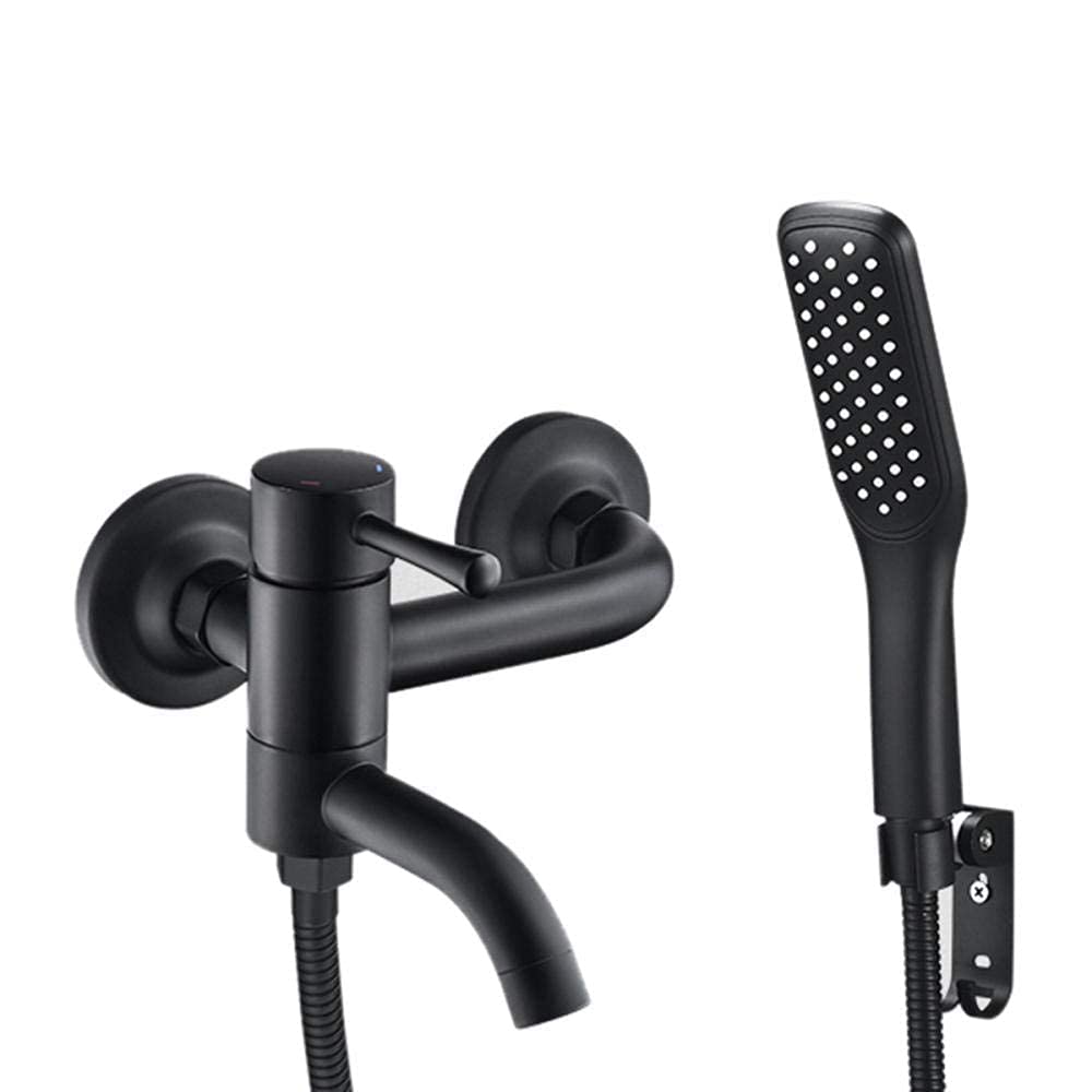 Robinet de bain en laiton chromé haut de gamme style C
