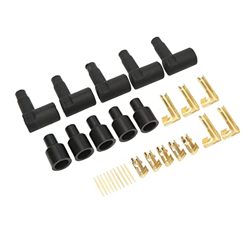 YYQTGG Lot de 30 manchons de bobine de bougie d'allumage en caoutchouc résistant à l'usure pour fils de 6 à 10 mm