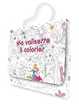  Disney Princesses - Ma valisette à colorier - coloriage 5 ans - valisette princesses - coloriage princesses - autocollants princesses - mode princesses