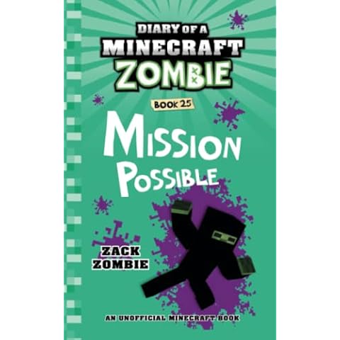 Diary of a Minecraft Zombie Book 25: Mission Possible Cover