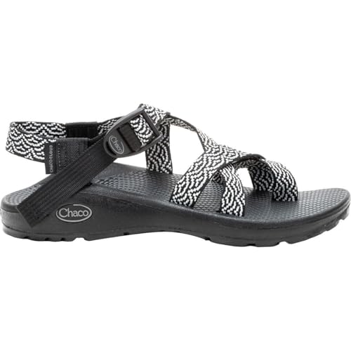Chaco Women's Z/Cloud 2 Sandal, Bloop Black/White, 6