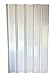 Mobile Home Skirting Vinyl Underpinning VENTED Panel WHITE 16" W x 46" L (Box of 8)