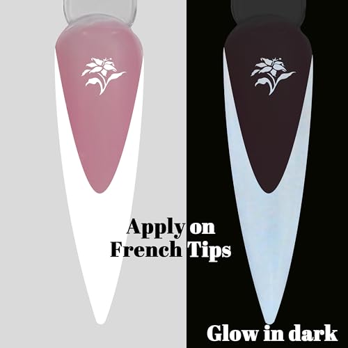 Esmalte de uñas gel claro que brilla en la oscuridad 10ML miniatura 4
