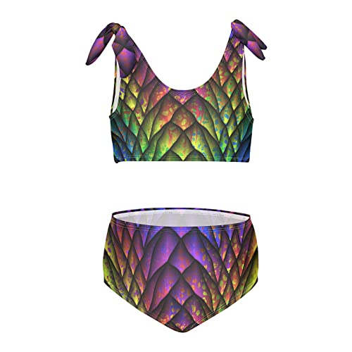 Image of Aflyko Girls' Swimwear 2-Piece Bikini Set Beachwear