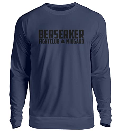 Pull unisexe bleu Berserker Fightclub Midgard en taille XXXL pour un style streetwear