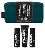 Men’s Urban Washbag Gift Set – Hair & Body Wash, Body Spray & Antiperspirant Deodorant – Fresh Citrus & Musk Fragrance – 3 Piece Grooming Kit with Travel Bag