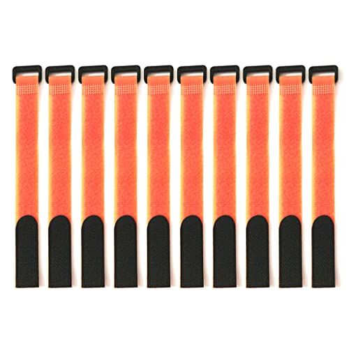 10Pcs Reusable Fishing Rod Belts Ties Strap Fishing Tackle Ties Easy to Use