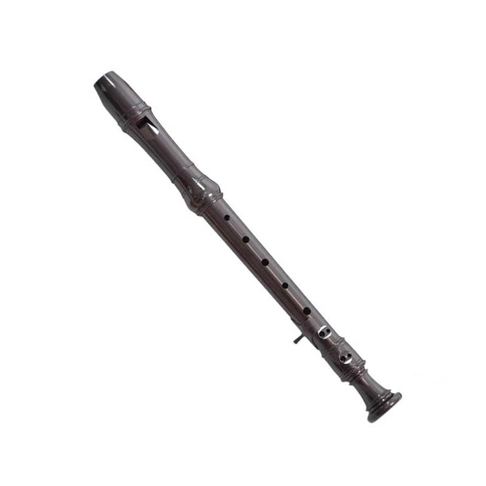 Flauto Dolce Flauto Dolce Soprano A 8 Fori Diteggiatura Tedesco-inglese | Il suono del flauto è brillante, morbido, bello e preciso.(British Black)