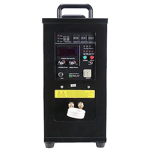 U.S. Solid 15KW High Frequency Induction Heater Furnace, 30-80KHz Output, 110V Single Phase, MOSFET & IGBT Inverter System, 16:2 Turns Ratio, for Metal Melting & Heat Treatment - image 2