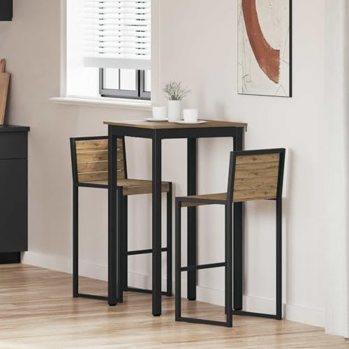Table à manger moderne en bois 105x60cm stable et durable - 2