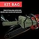 Clasken Kettensägenbeutel, Verschleißfeste Kit-Tasche, Lange Reißverschluss-Design, Tragbar, Staub- und Kratzschutz (ArmyGreen, 22 Inches)