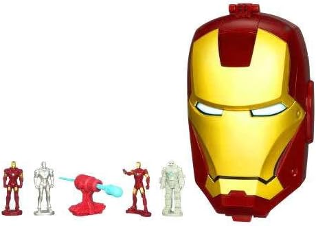 Hasbro Iron Man 2 Movie Series Micro Head Playset Iron Man Mark VI