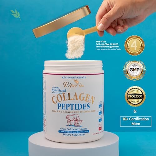 %100 Saf & Doğal Kolajen Peptitleri | Kadınlar İçin x2 Hidrolize Kolajen | Klinik Olarak Kanıtlanmış | Cilt, Saç, Tırnak, Eklem & Diyet | Pureness For Health İlkesi | Aromasız (50 Servis 500g) - Görsel 8