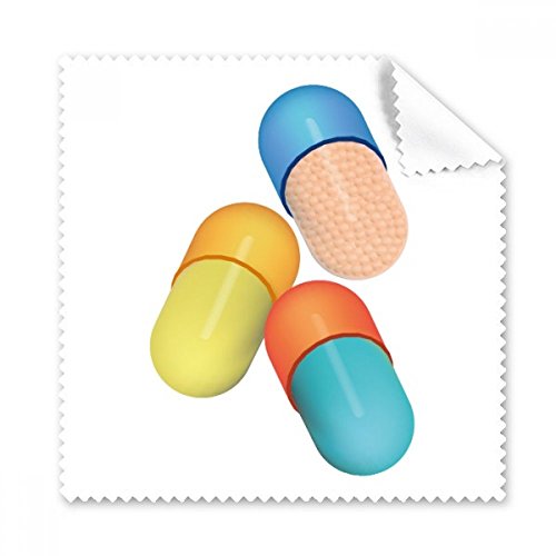 Cadeau original avec ce chiffon nettoyant pour écran et lunettes au design gélule