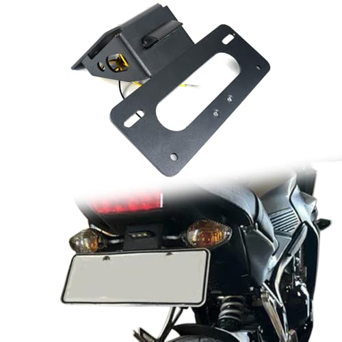 Xitomer Fender Eliminator Fit for CB650F CBR650F 2014-2024 Tail Tidy with LED License Plate Light, Compatible with Stock and Aftermarket Turn Signal