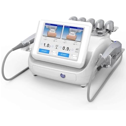 SULQING 7D HIFU Skin Tightening Body Slimming Machine, Portable Facial Wrinkles Removal Anti Aging Body Slimming Device with 7 Cartridges for Home Salon Use