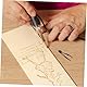 NUOBESTY 2 Stück Pyrograph Stiftspitze Pyrographie Spitzen Gravurspitze Kleine Holzverbrennungsspitzen Brandmalerei Schattierungsspitzen Holzverbrennungsstift Drahtspitze