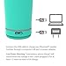 Zak Designs Zak! Play Bluetooth Tumbler with Straw and Wireless Speaker, Slider Lid, Double-Wall Stainless Steel and Vacuum Insulation, Removable Rechargeable Bluetooth Speaker