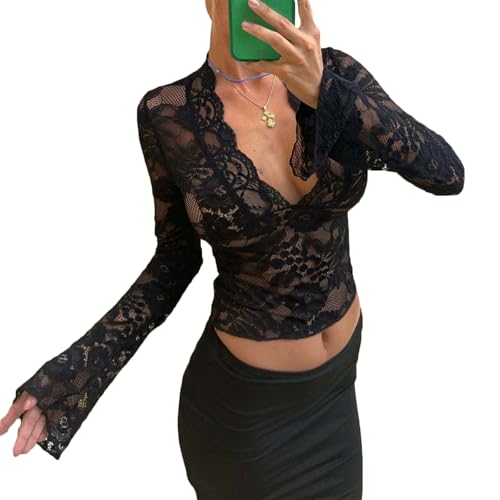 トップス YILON bloom lace set blouse YILON イロン Bloom lace set blouse