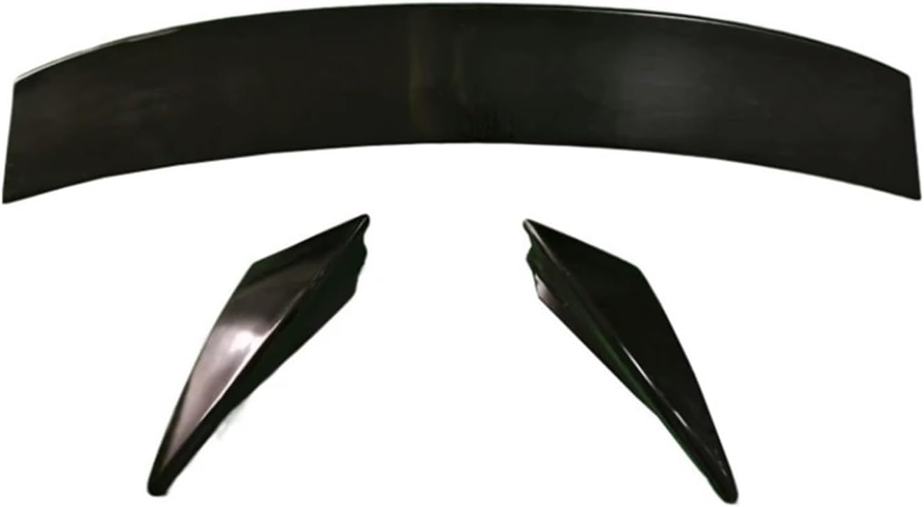 Car-Styling Compatible for Mazda MX5 ND5RC Miata Roadster ESQ Style Carbon Fiber Rear Spoiler 3pcs (Soft top only) ND Trunk Wing Lip Kit(Carbon Fiber)