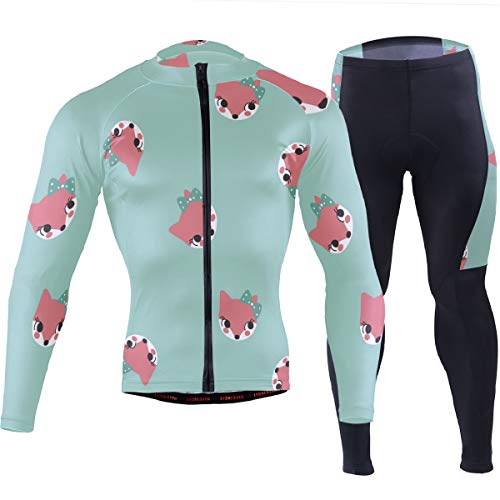 MONTOJ Pantalones acolchados 3D para ciclismo al aire libre, con lazo, para deportes al aire libre, otoño, otoño, 1, XXX-Large