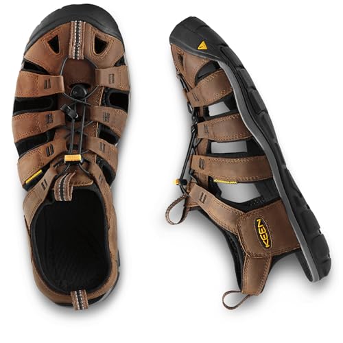 Image of KEEN Men's Clearwater CNX Closed Toe Lightweight Adventure Hiking and Water Sandals