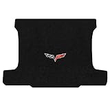 Lloyd Mats Heavy Duty Carpeted Floor Mats for Corvette C6 Coupe 2005-2013 Cargo Mat, Charcoal Carpet...