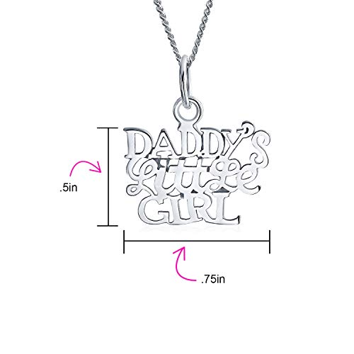 Inspirational Words Daddys Little Blue Inlay Created Opal Pendant Necklace For Daughter Teen .925 Sterling Silver October Birthstone4