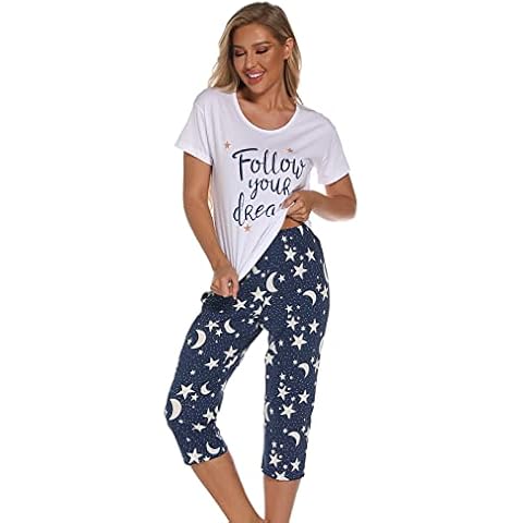 Misscoo Pyjama Femme Nuit Étoilée Cover