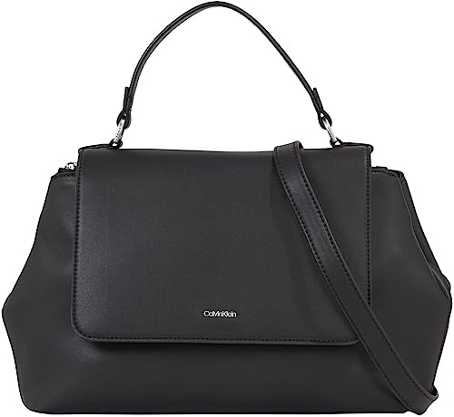Calvin Klein Borsa a Tracolla Donna Piccola, Nero (Ck Black), Taglia Unica