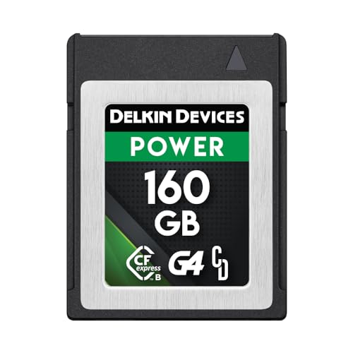 Carte CFexpress Type B 160 Go Delkin Power G4 pour safari photo