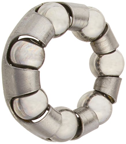 Como CM75BCL Bicycle Mid AXLE Axis 7 Balls Retainer Bearings 5 PCS 0 Inches ID,0.97 Inches Width(Pack of 5)