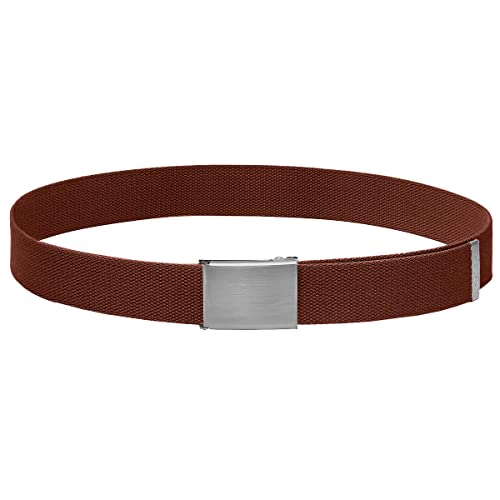 Image of Falari Canvas Web Belt Fully Adjustable Cut to Fit Golf Belt Flip Top Buckle