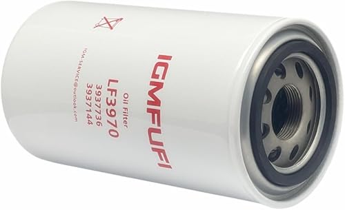 Reemplazo del filtro de aceite LF3970 para motores diésel 3937736, 3937144, B7177, P550428, se adapta a motores diesel QSB5.9L6.7L, ISB07 6.7L.