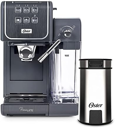Kit Cafeteira PrimaLatte Touch e Moedor de Café Oster - 220V