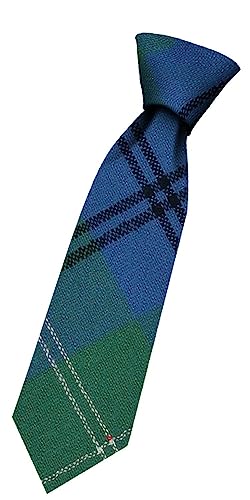 Cravate en laine écossaise Oliphant Tartan, cadeau garçon idéal