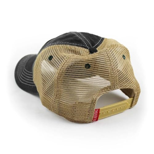 Green Mountain Boys Flag Patch Trucker Hat, Black2