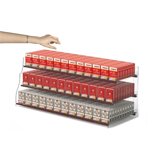 Présentoir mural pour magasin et étagère de rangement de cigarettes