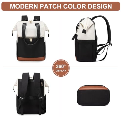 Image of PALAY Backpacks for Women 15.6 Inch Work Laptop Teacher Nurse Backpack Purse Waterproof Travel Computer Bag for Women