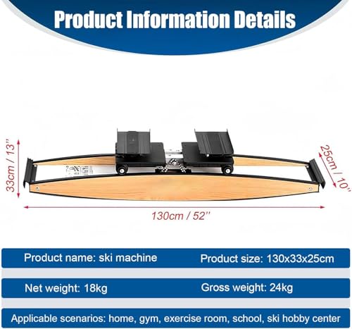 Máquina de ejercicio para piernas Ski XUXIAO miniatura 3