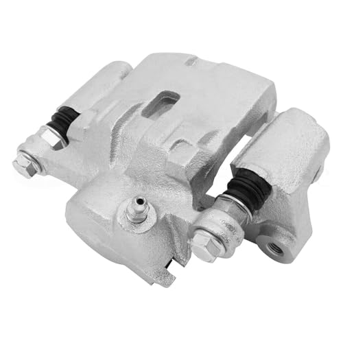 Image of Detroit Axle - Rear Left Brake Caliper for 2012-2021 Subaru WRX 09-13 Forester 08-14 Impreza Disc Brake Caliper w /Bracket 2009 2010 2011 2012 2013 Replacement Driver Side Assembly